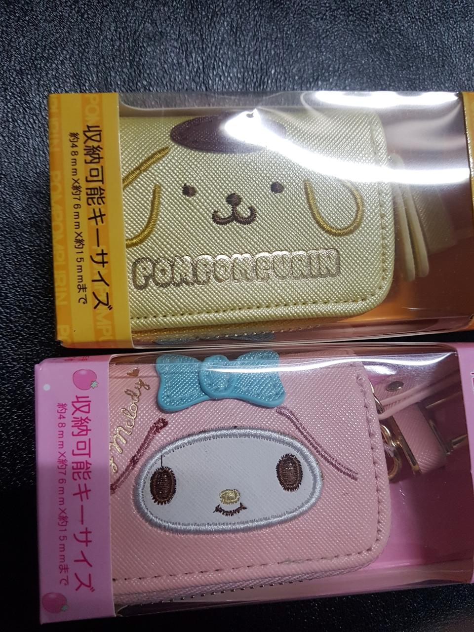 마이멜로디 폼폼푸린 에어팟 케이스 차키 키링