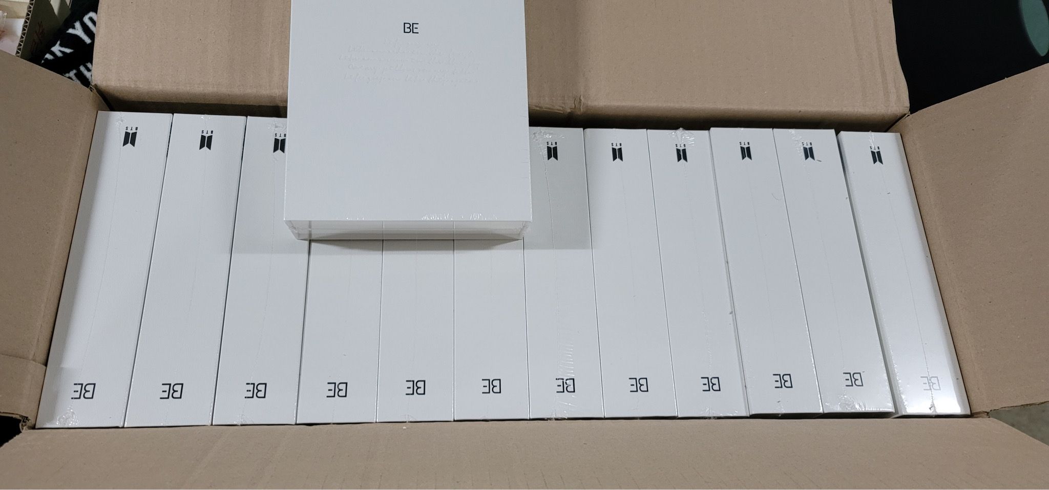 방탄소년단 BE 앨범 미개봉 양도