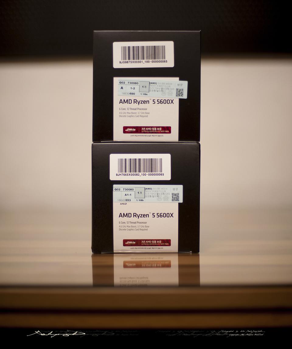 [최종금액인하] 라이젠 Ryzen 5600X 멀티팩.박스 미개봉 새 제품