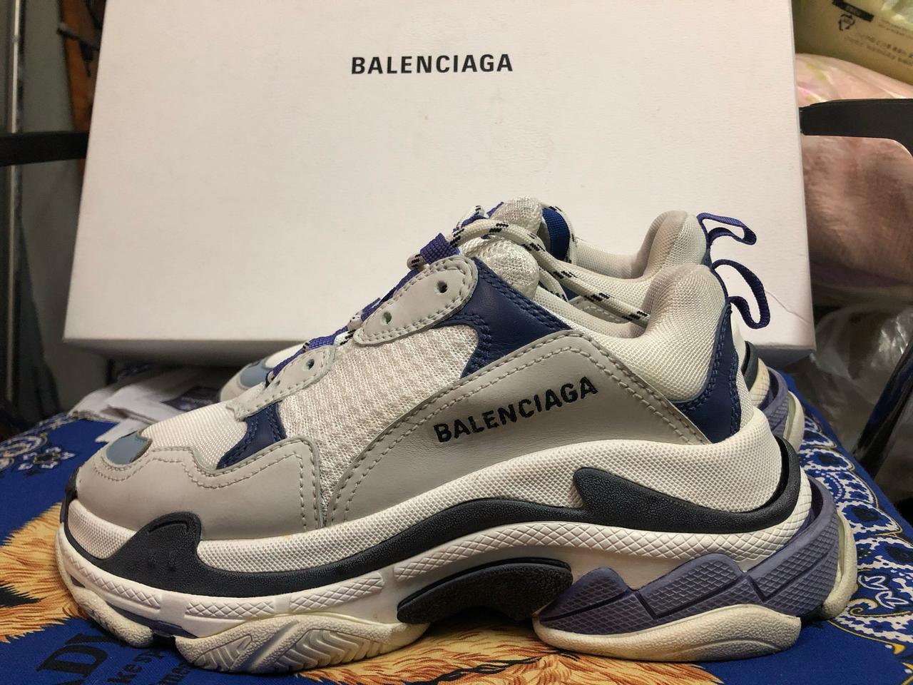 발렌시아가 트리플s 퍼플(프리저) 37