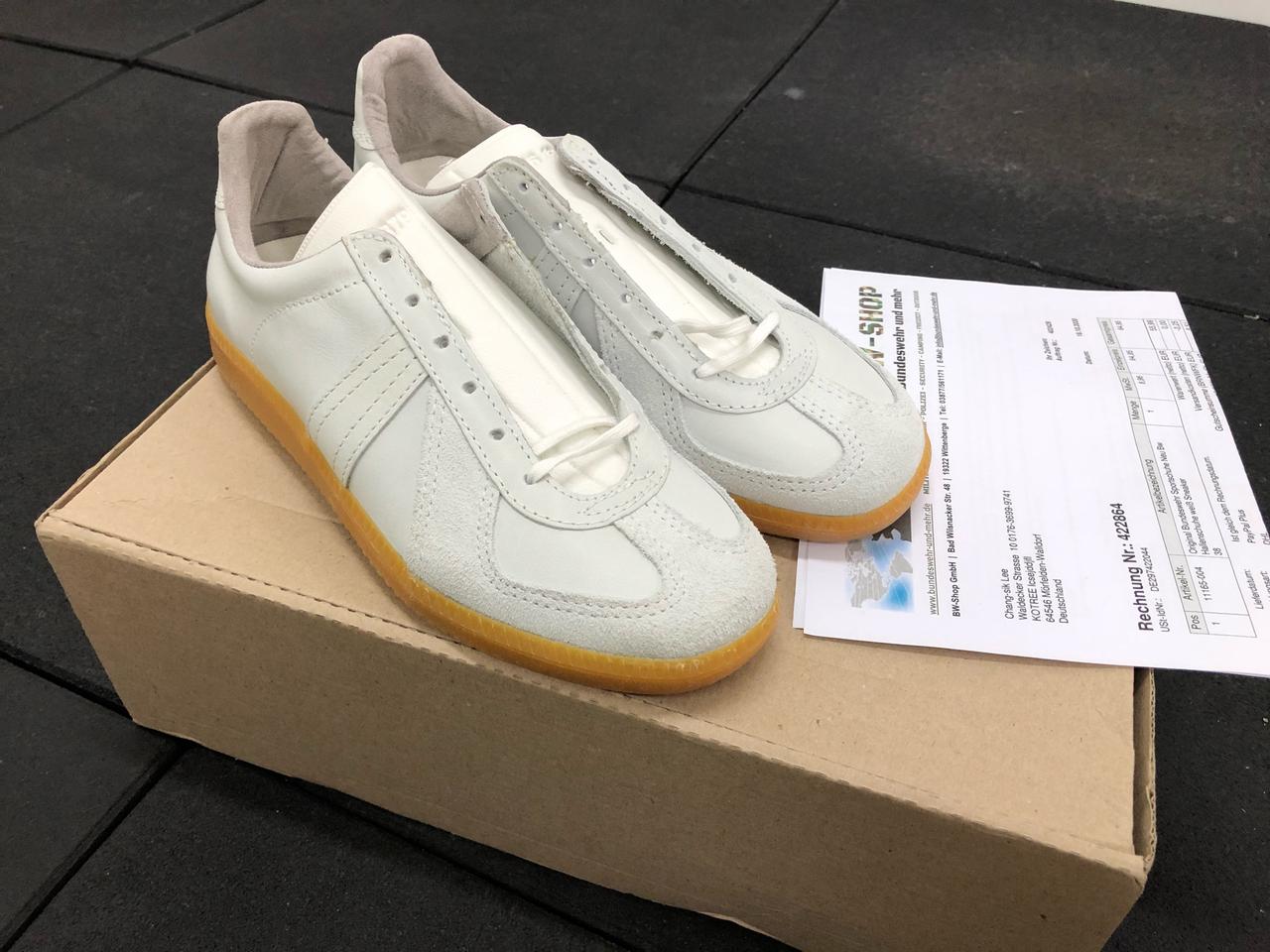 오리지널 독일군 스니커즈 bw sports 38 새거 팔아요