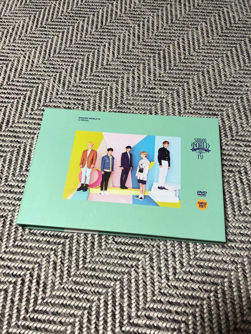 샤이니 콘서트 꼭갈콘 샤이니월드4 DVD