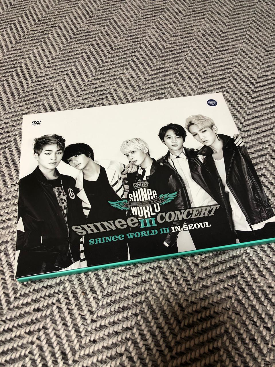샤이니 콘서트 팝콘 샤이니월드3 DVD
