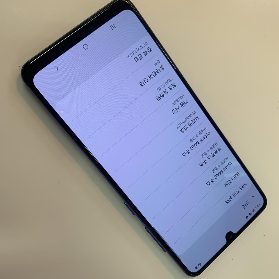 LGU A31 A315 블루 A급