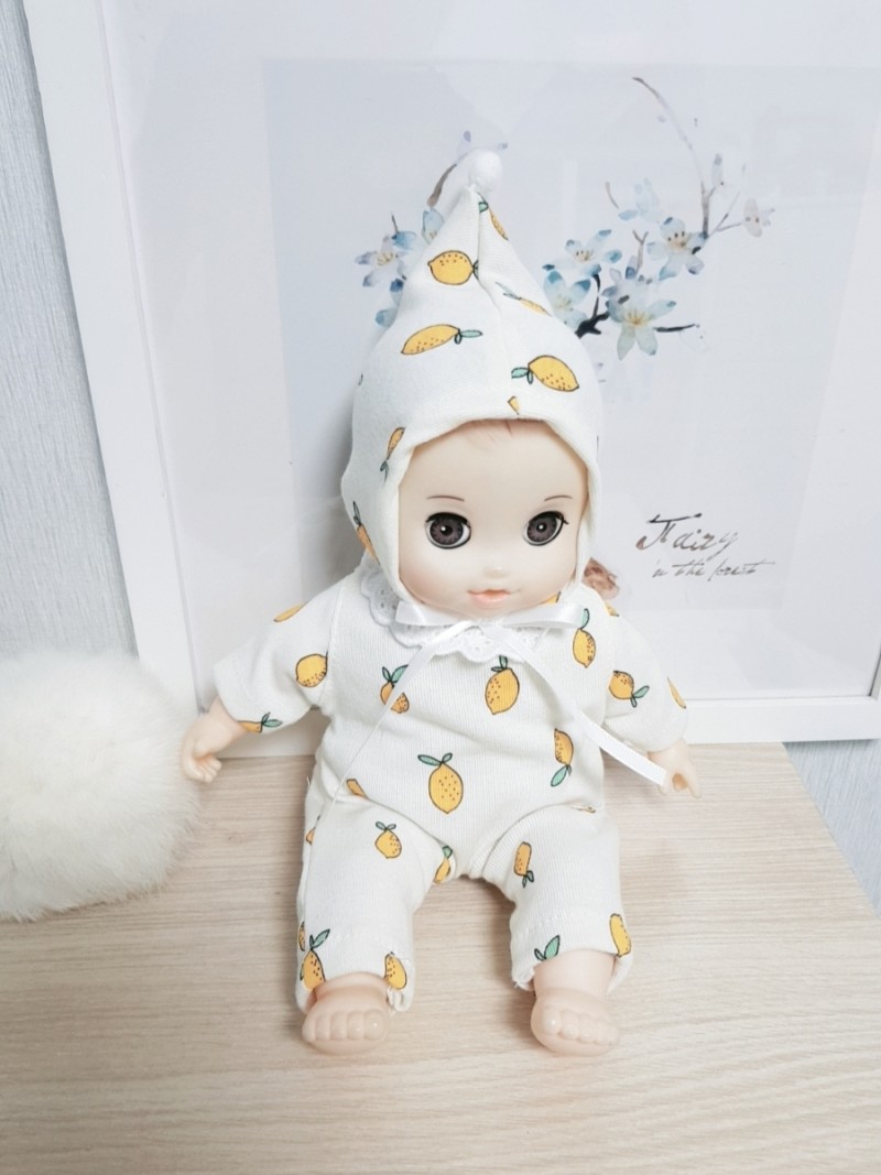 콩콩이인형옷 바디슈트+요정모자