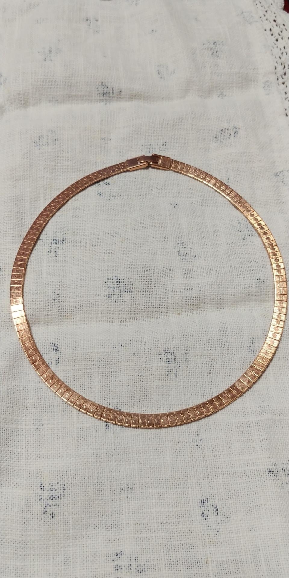 로즈골드목걸이  14K