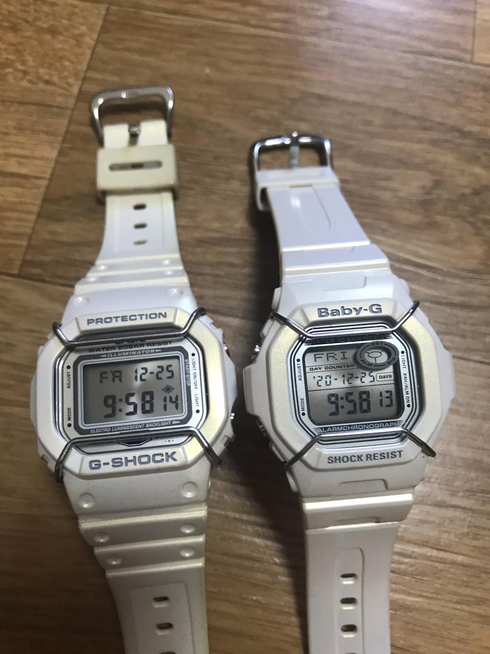 dw 5000lv 2001 러브콜렉션 지샥커플시계