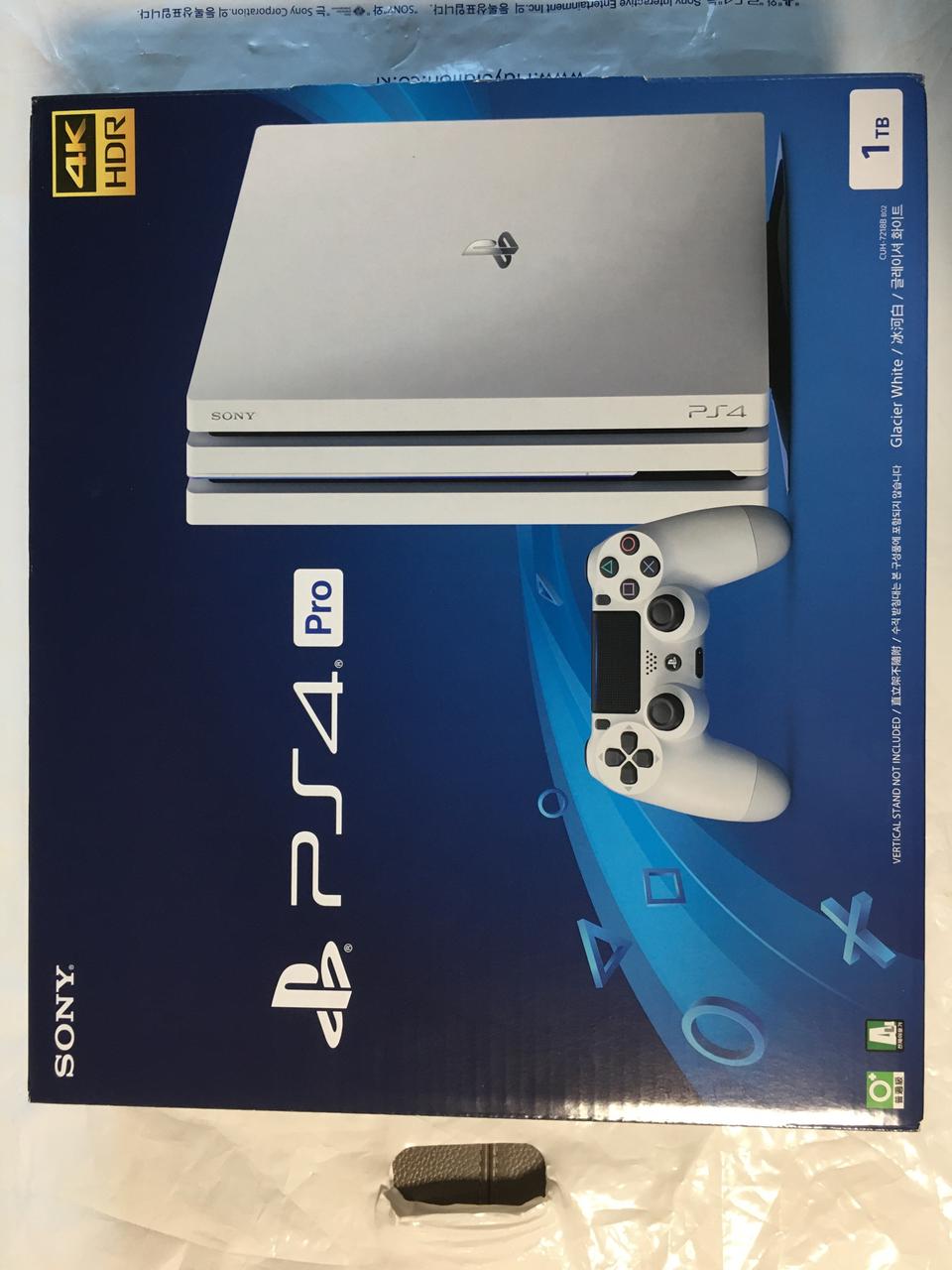플스4 프로 7218B 화이트