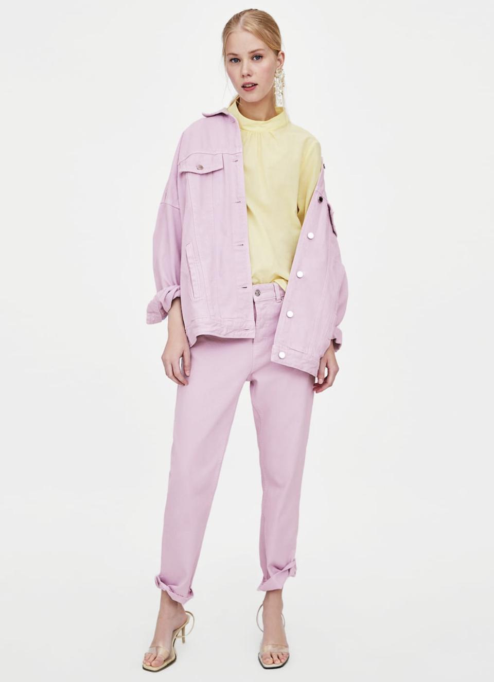 자라 zara 언밸런스 셔츠 L사이즈 택x상품 49,000-22,000