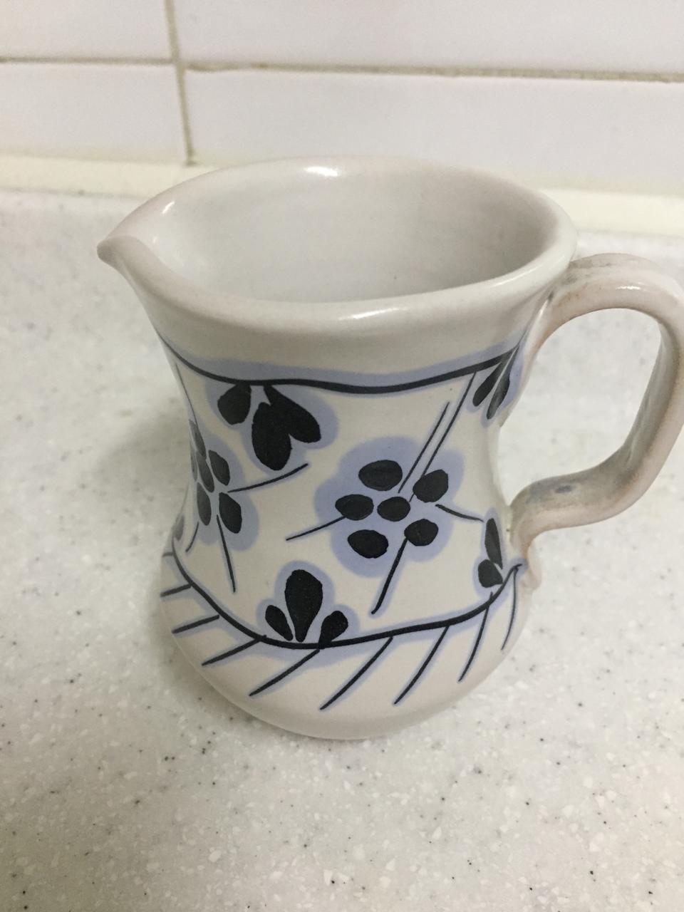 Italy 빈티지  핸드프린팅 크리머