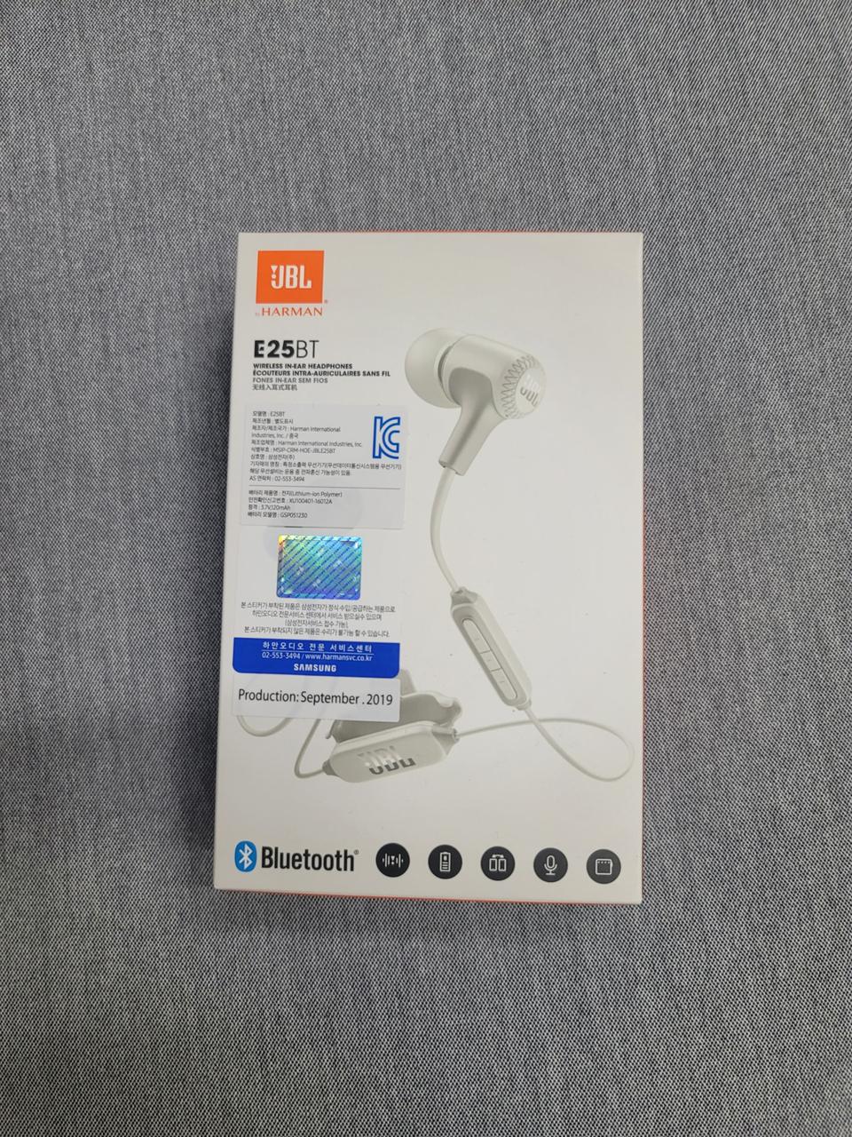 삼성정품 JBL E25BT 블루투스 이어폰(백) 미개봉