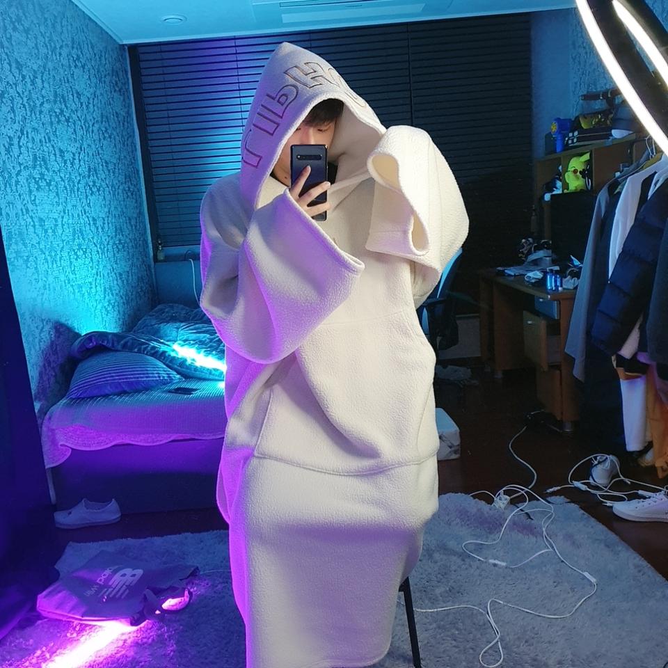 립합 대형후드(핑크/미개봉)