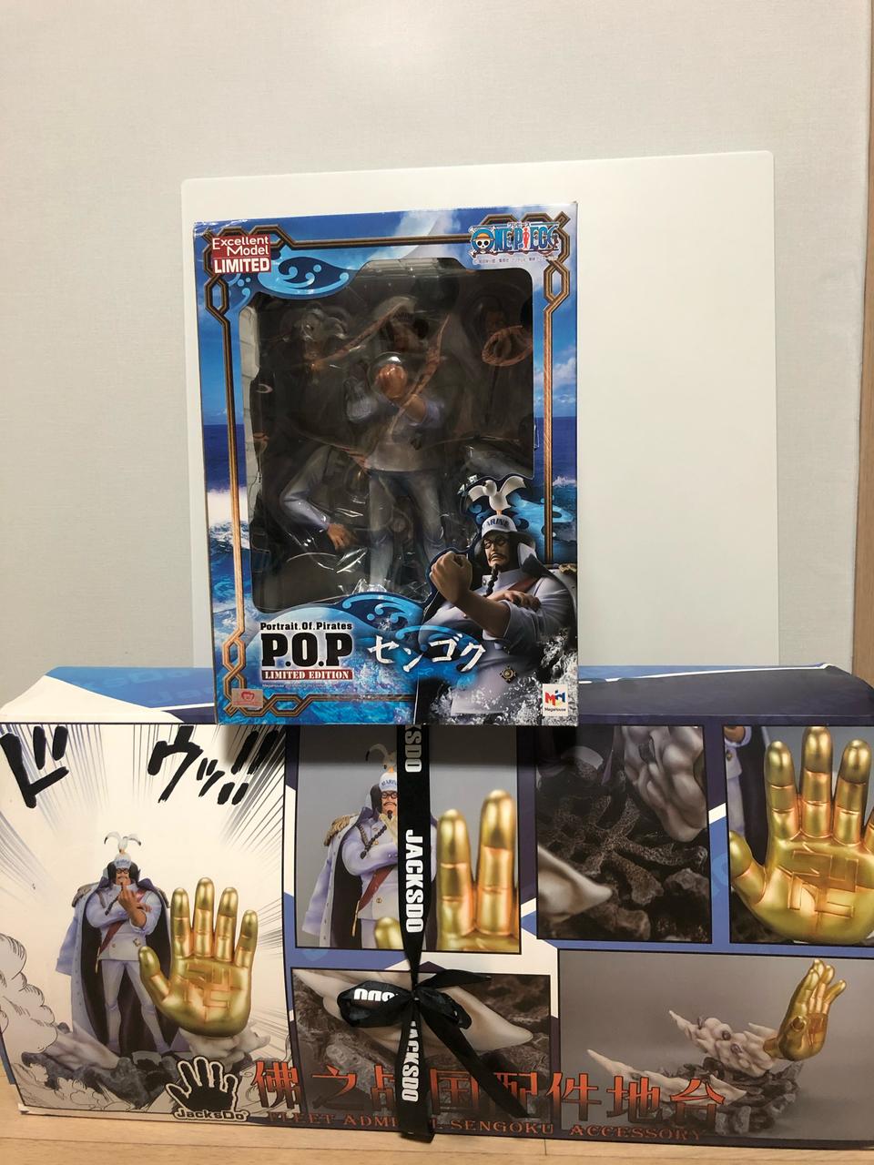 원피스피규어 POP 센코쿠(판매중) / 잭스두 레진파츠(판매완료)