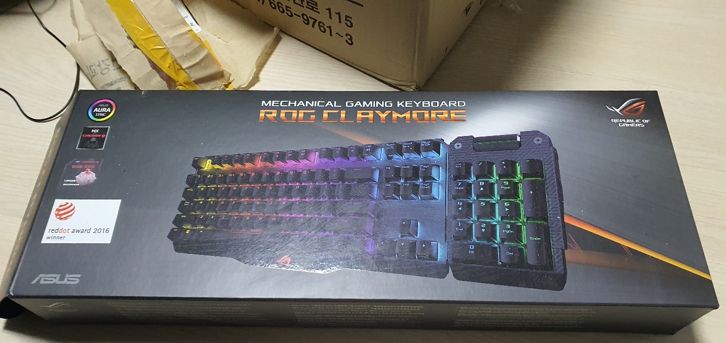 Rog claymore 적축 팝니다 교신가능