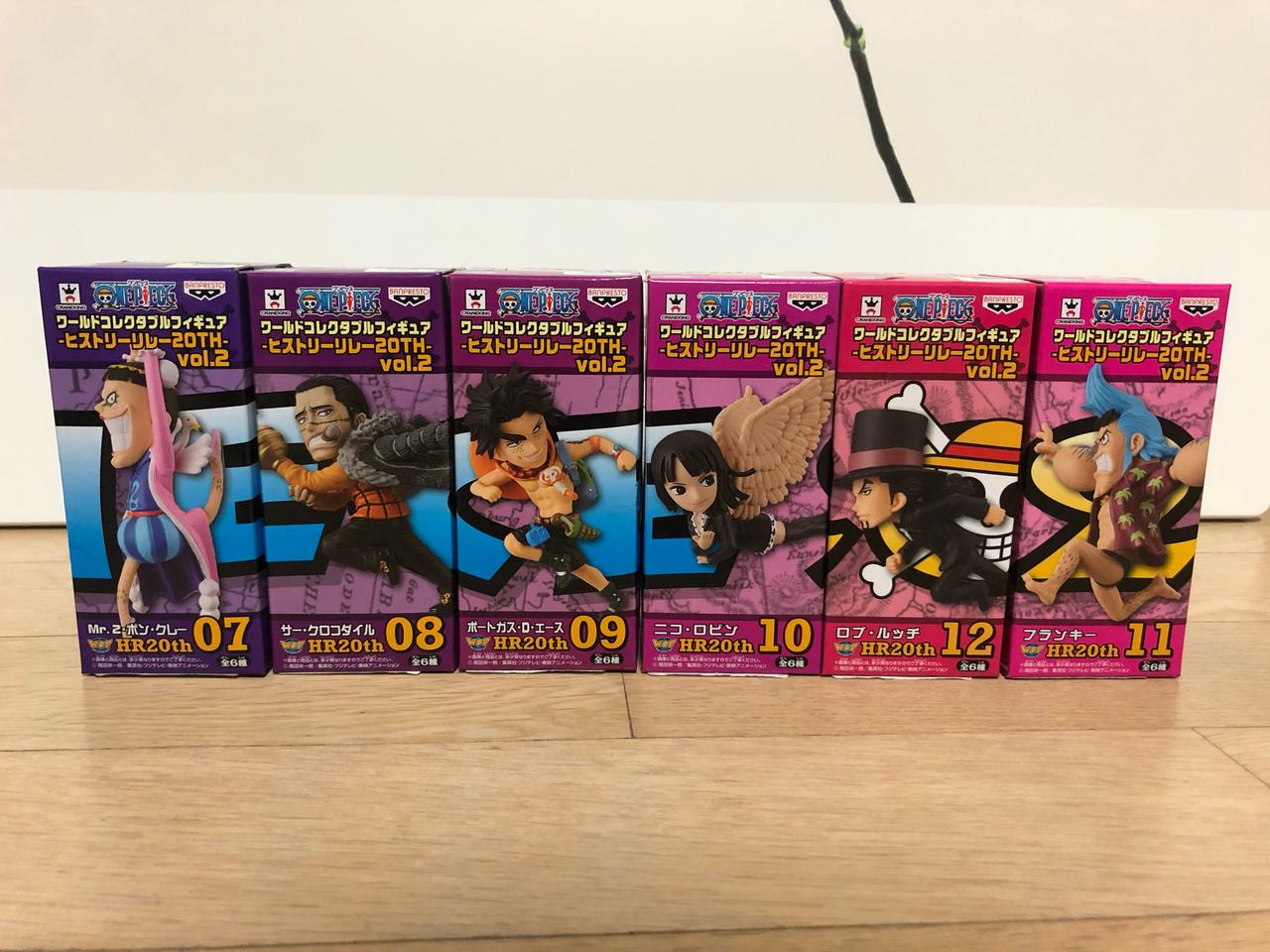 원피스피규어 월드콜렉터블 릴레이 vol.2 6종 HR20th 07-11