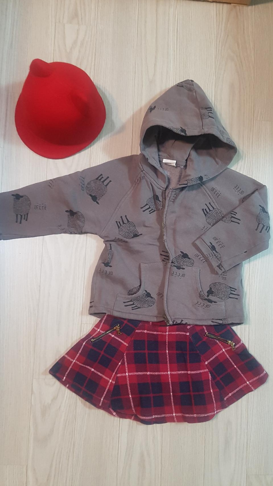 여아 후디점퍼 Zara