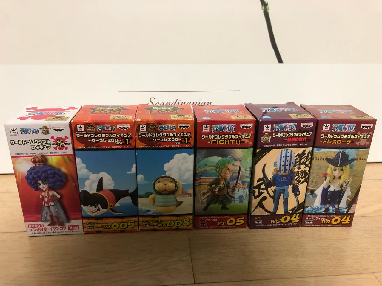원피스피규어 월드콜렉터블 HN, Zoo, 외 시리즈