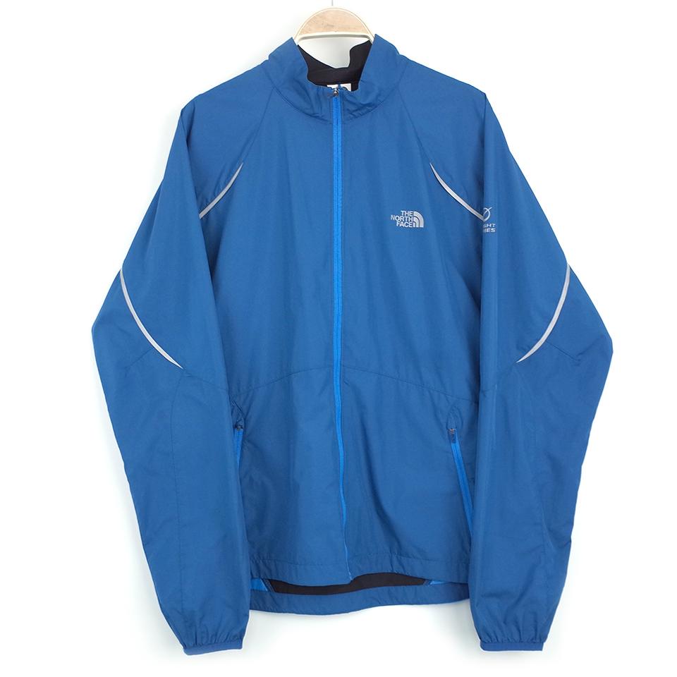 노스페이스 블루 바람막이 