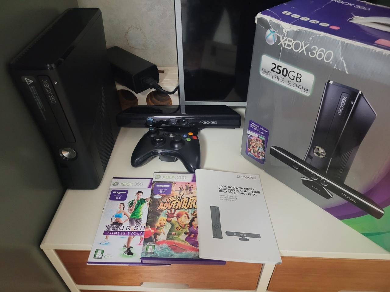 XBOX360 키넥트 세트