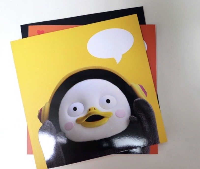 던킨 펭수 노트 세트