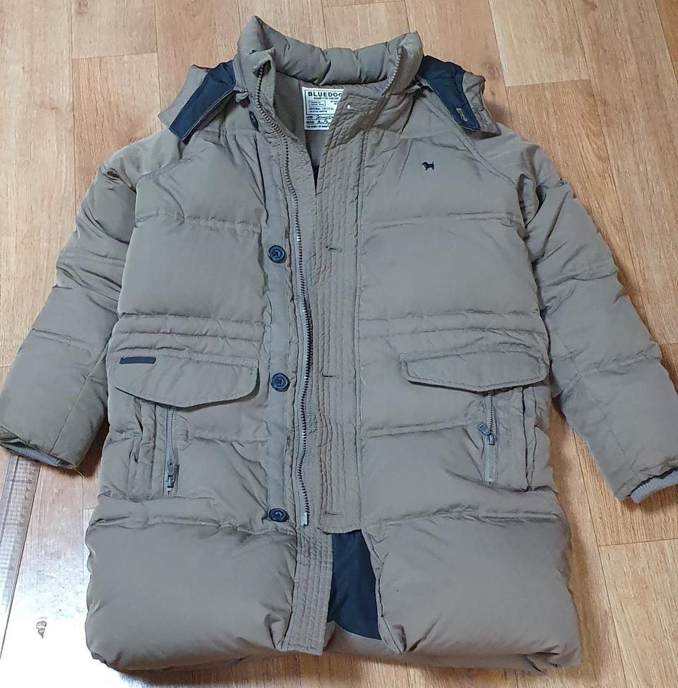 키즈 블루독다운패딩155