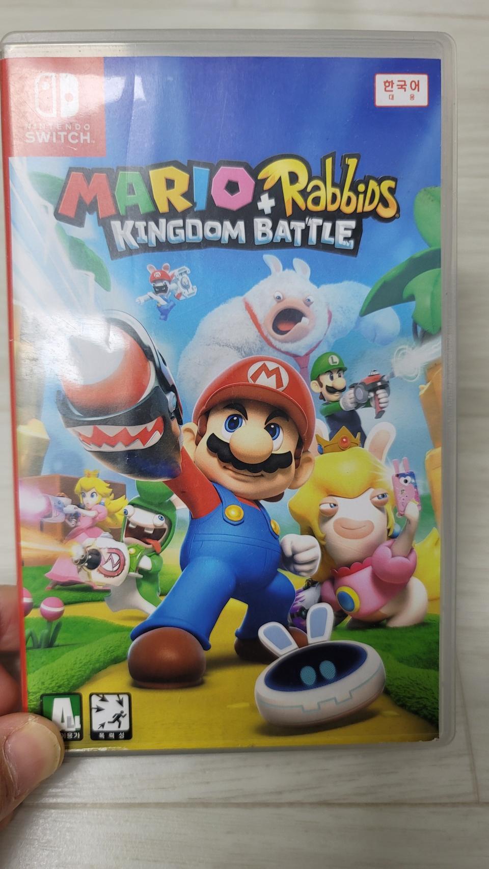 닌텐도 스위치 마리오+래비드 킹덤배틀