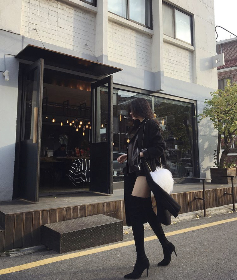 싸이하이 힐 롱부츠 (245)