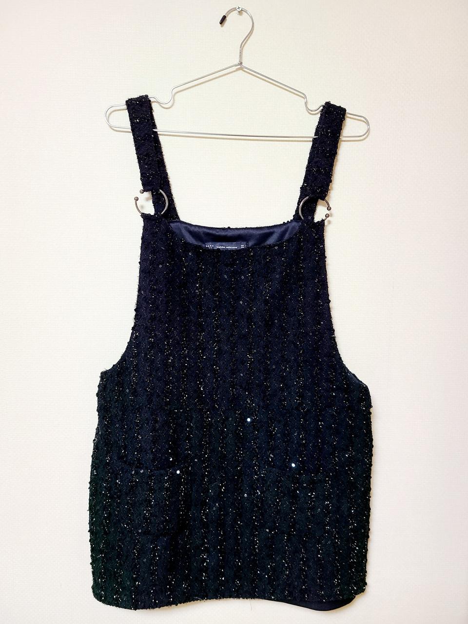 택포) 자라 서스펜더 링 원피스