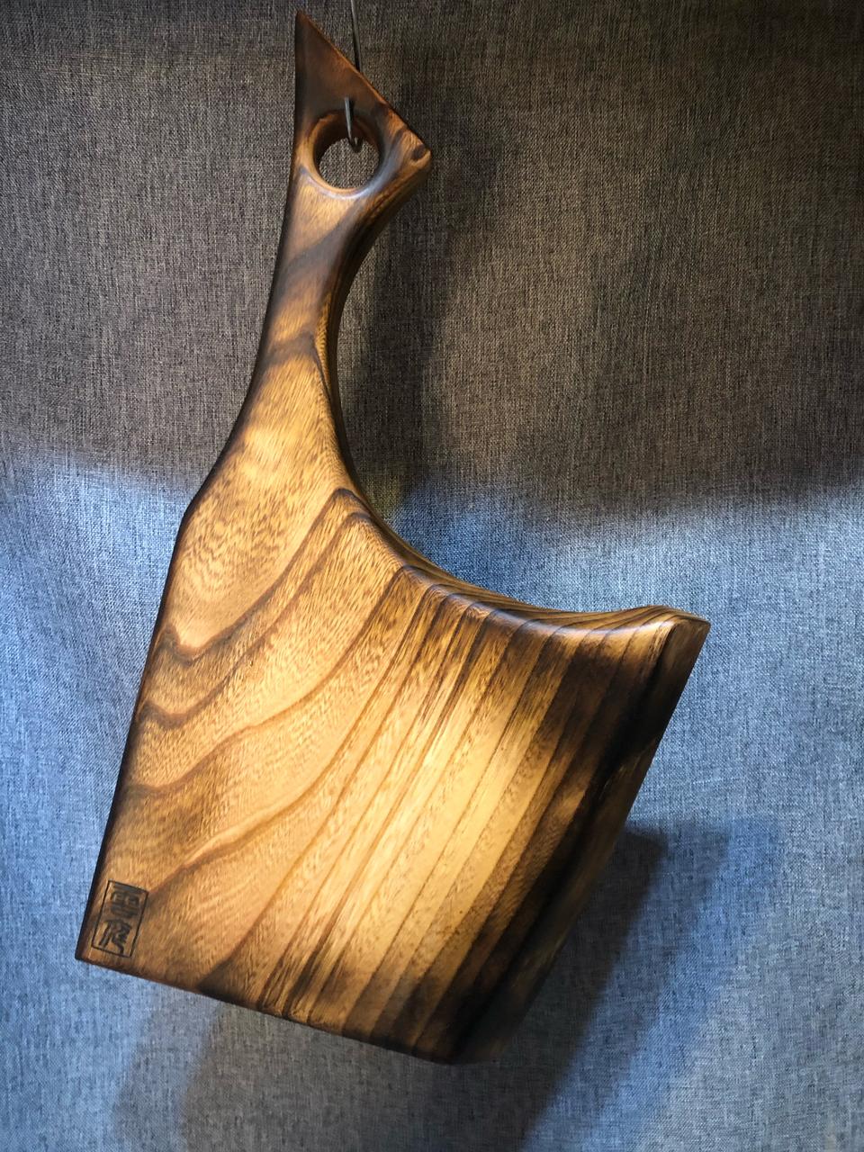 느티나무 플레이팅 도마