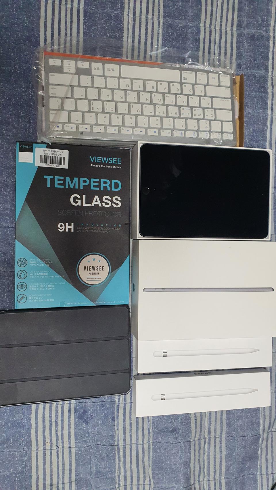 아이패드 미니5 셀룰러 256G 싸게팔아용(펜슬2개)