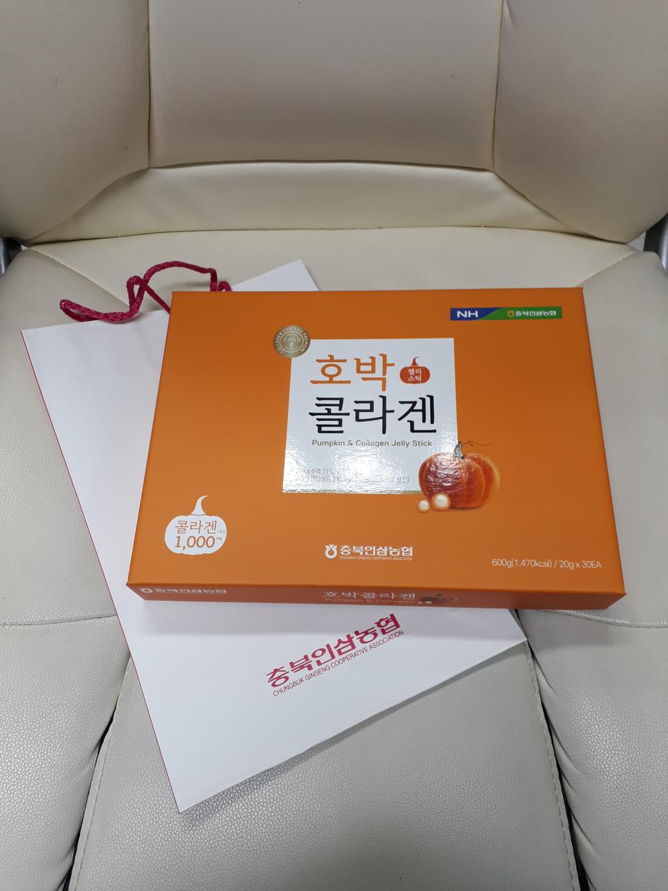 (농협) 호박 콜라겐 젤리스틱 30포 명절선물