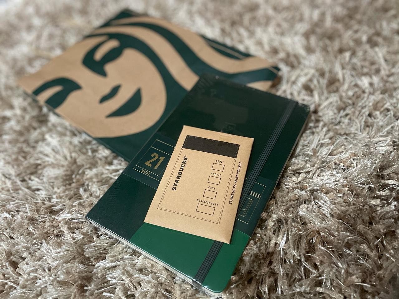 스타벅스 2021년 매일할일관리 다이어리 그린컬러