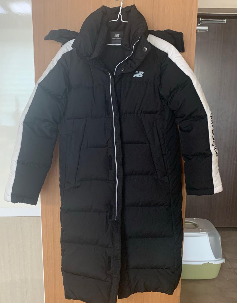 뉴발란스 롱패딩xs