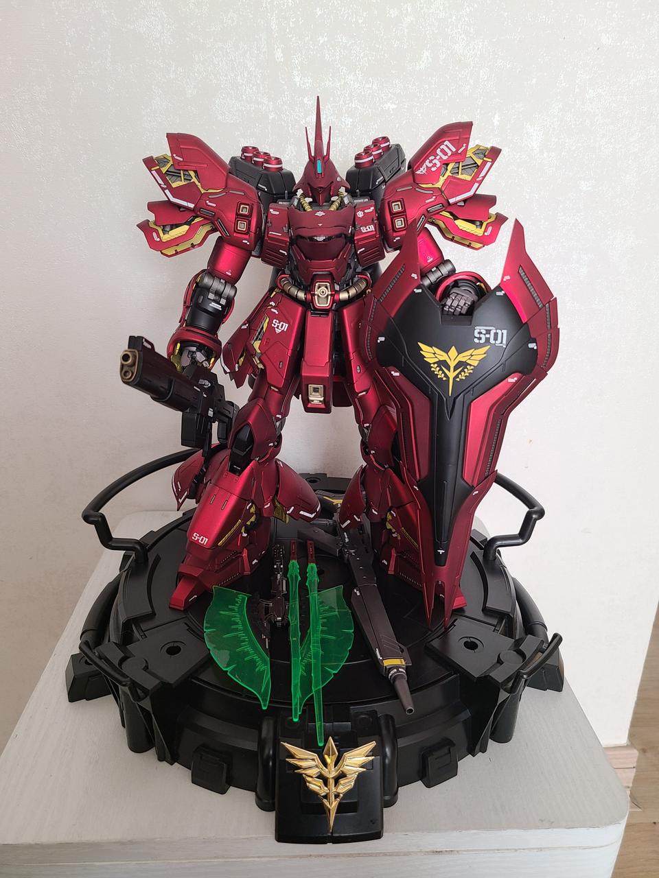 반다이 건담 MG사자비 무광풀도색작 택포35만