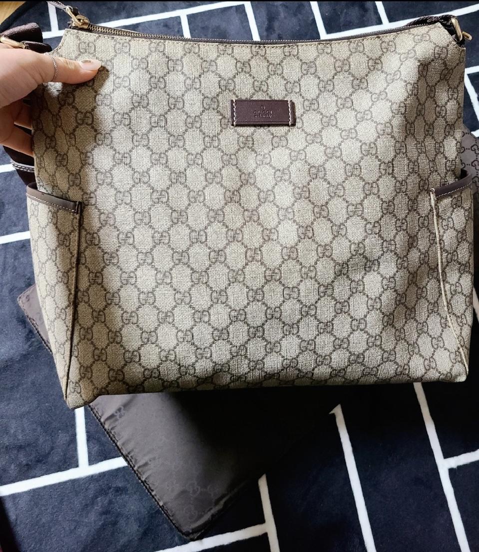 (정품)구찌 PVC 크로스백