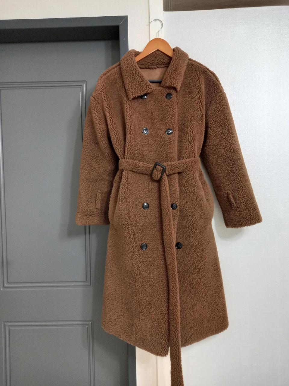 양털트렌치코트