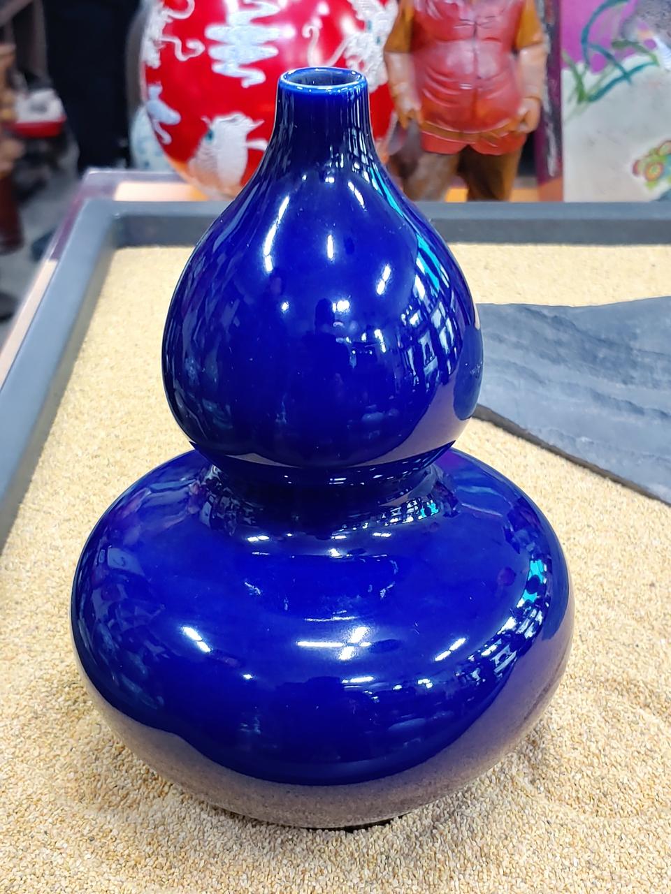 기름병 자기 명나라자기