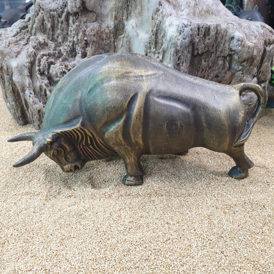 황소 브론즈 주석재질로 가벼움