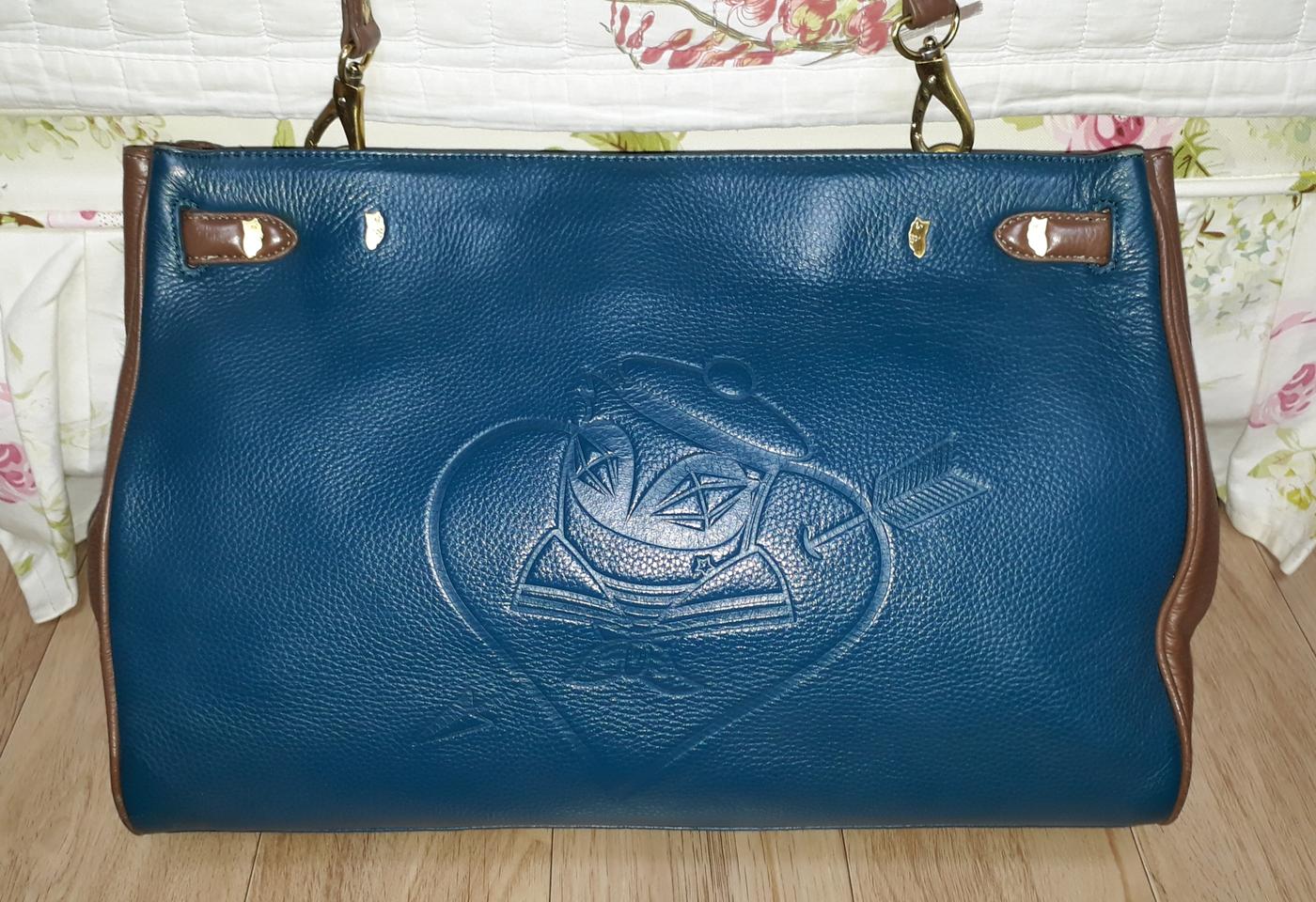 정품)블루슈에뜨 켈리 2way 가죽백