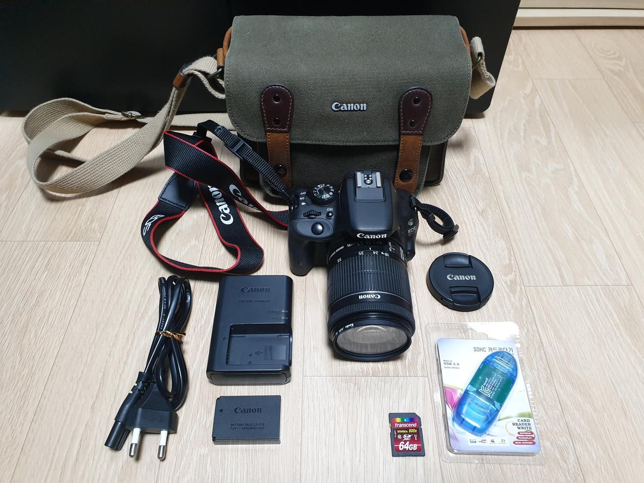 캐논 100d dslr 기본세트 팝니다!! 깨끗