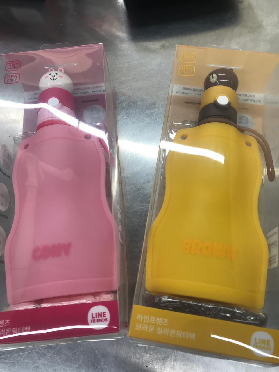 라인프렌즈 실리콘 워터백 새상품 무료배송