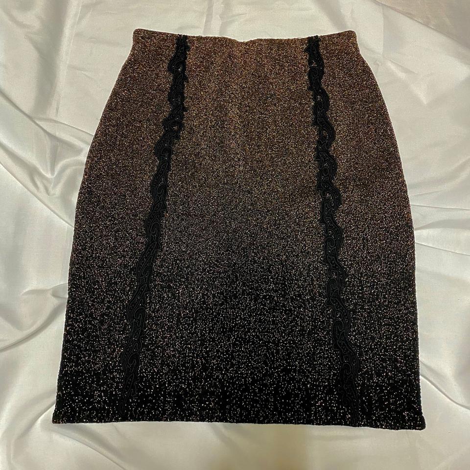 은은한 반짝이 트위드 레이스 밴딩 치마 고급져요 (s~m 추천)