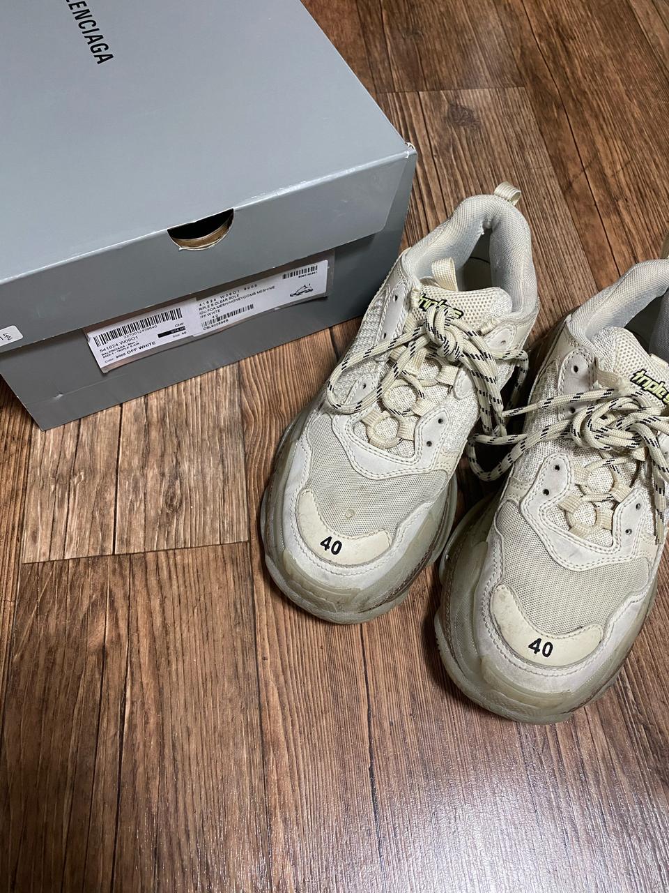 발렌시아가 정품40사이즈 트리플s판매