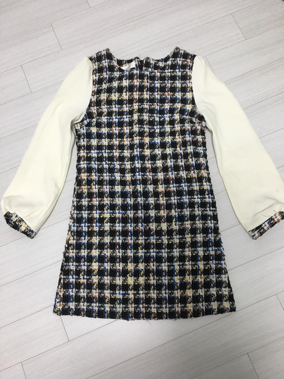 겨울 트위드 원피스