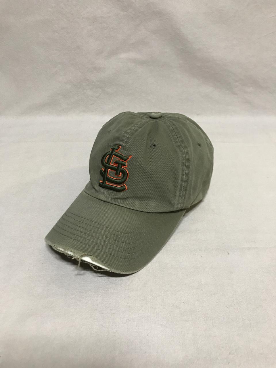 90s MLB USA 빈티지 카키 볼캡