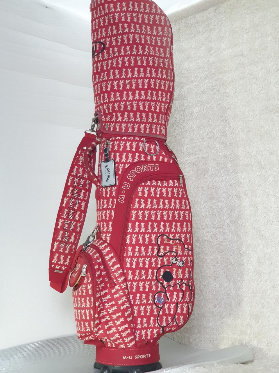 중고골프채 여성골프채풀세트 MU스포츠 캐디백 예쁜골프채 여성드라이버