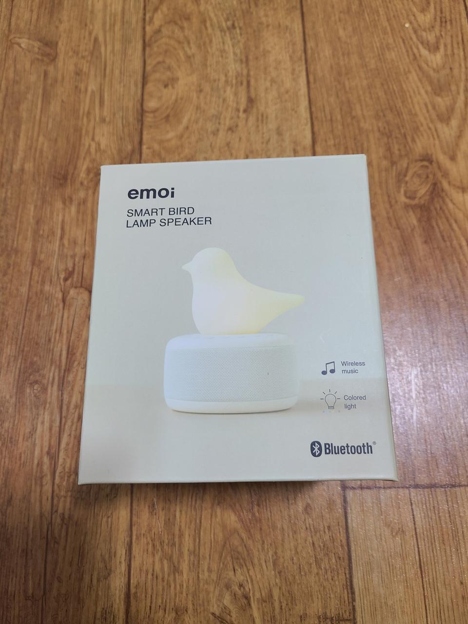 [새거] 이모이 스마트 버드 램프 블루투스 스피커 H0038