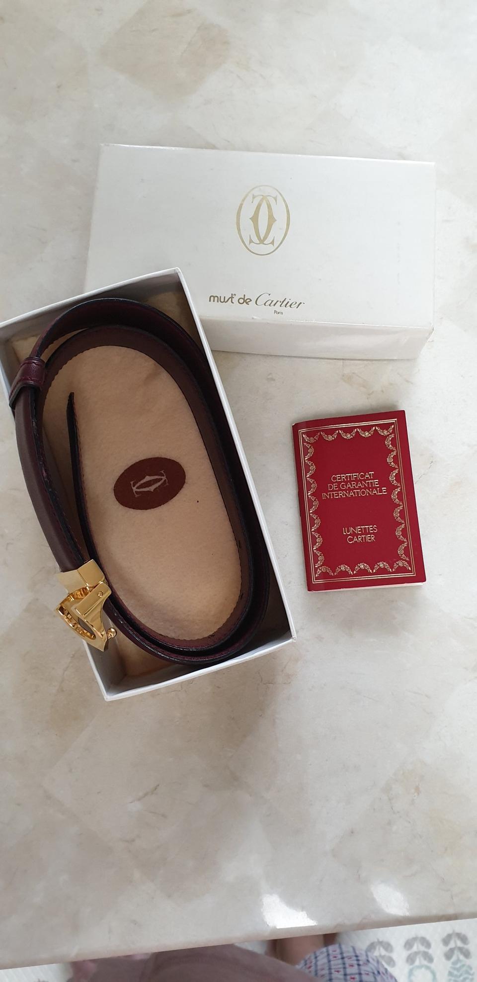 정품까르띠에벨트