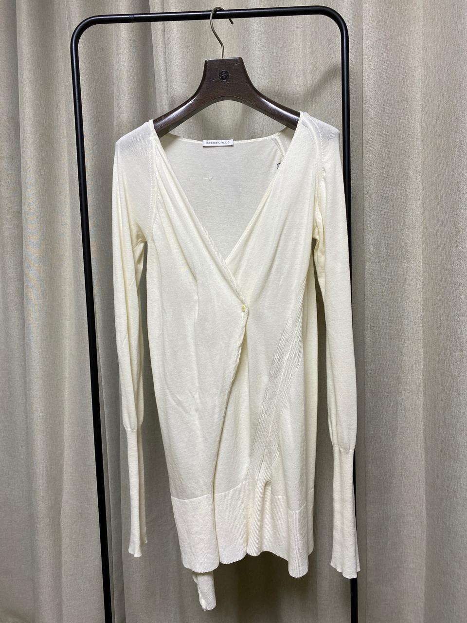 정품 씨바이 끌로에 언발란스 스타일(단추채우면 원피스스타일)스몰,4455