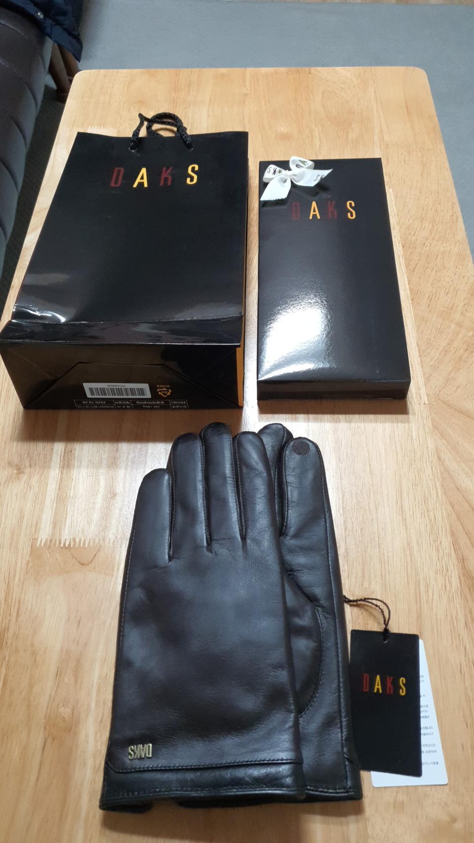 닥스 남성 가죽장갑